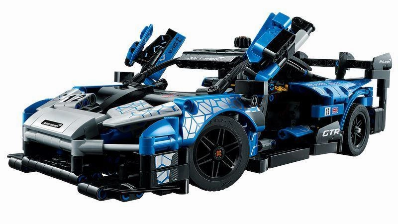 LEGO TECHNIC 42123 McLaren Senna GTR Model Racing Car Toy