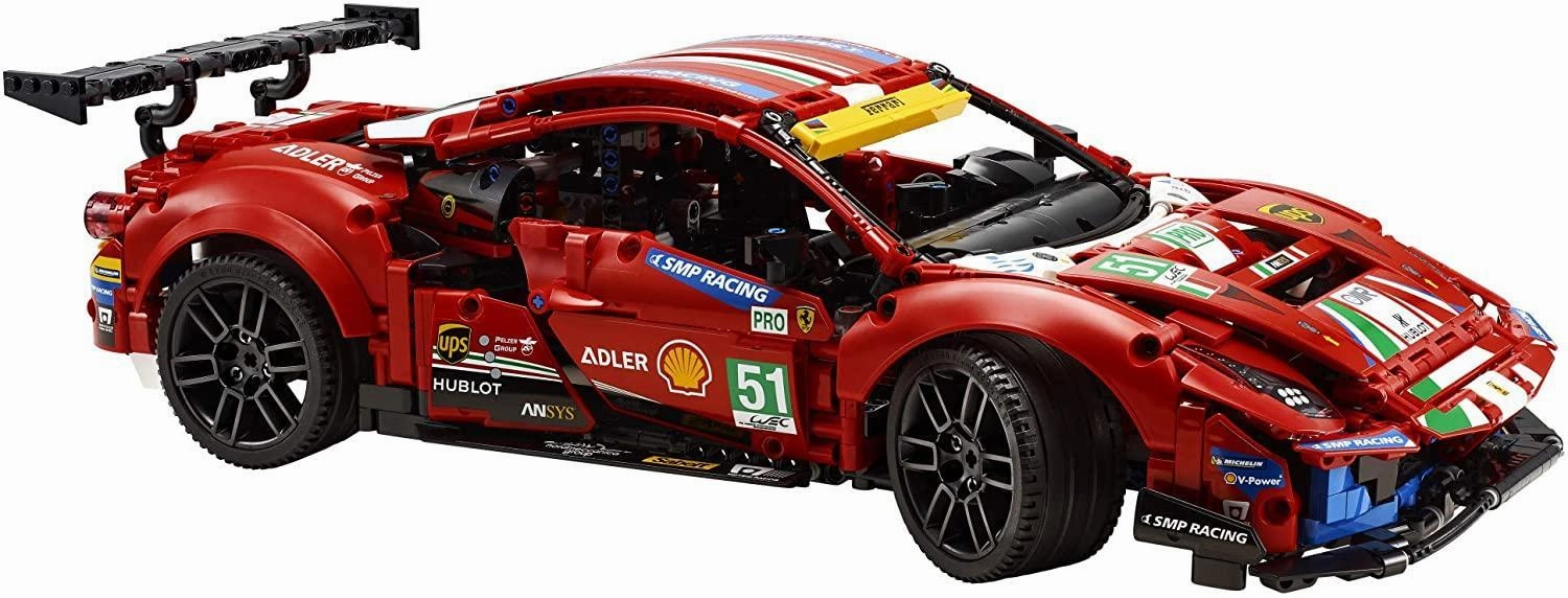 LEGO TECHNIC 42125 Ferrari 488 GTE AF Corse #51