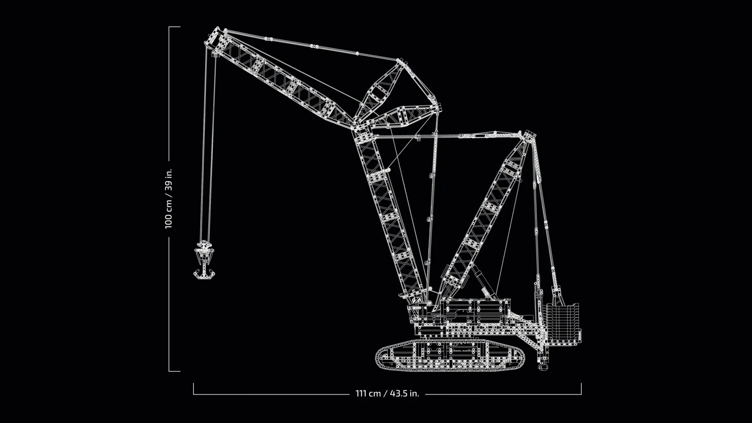 LEGO TECHNIC 42146 Liebherr Crawler Crane LR 13000