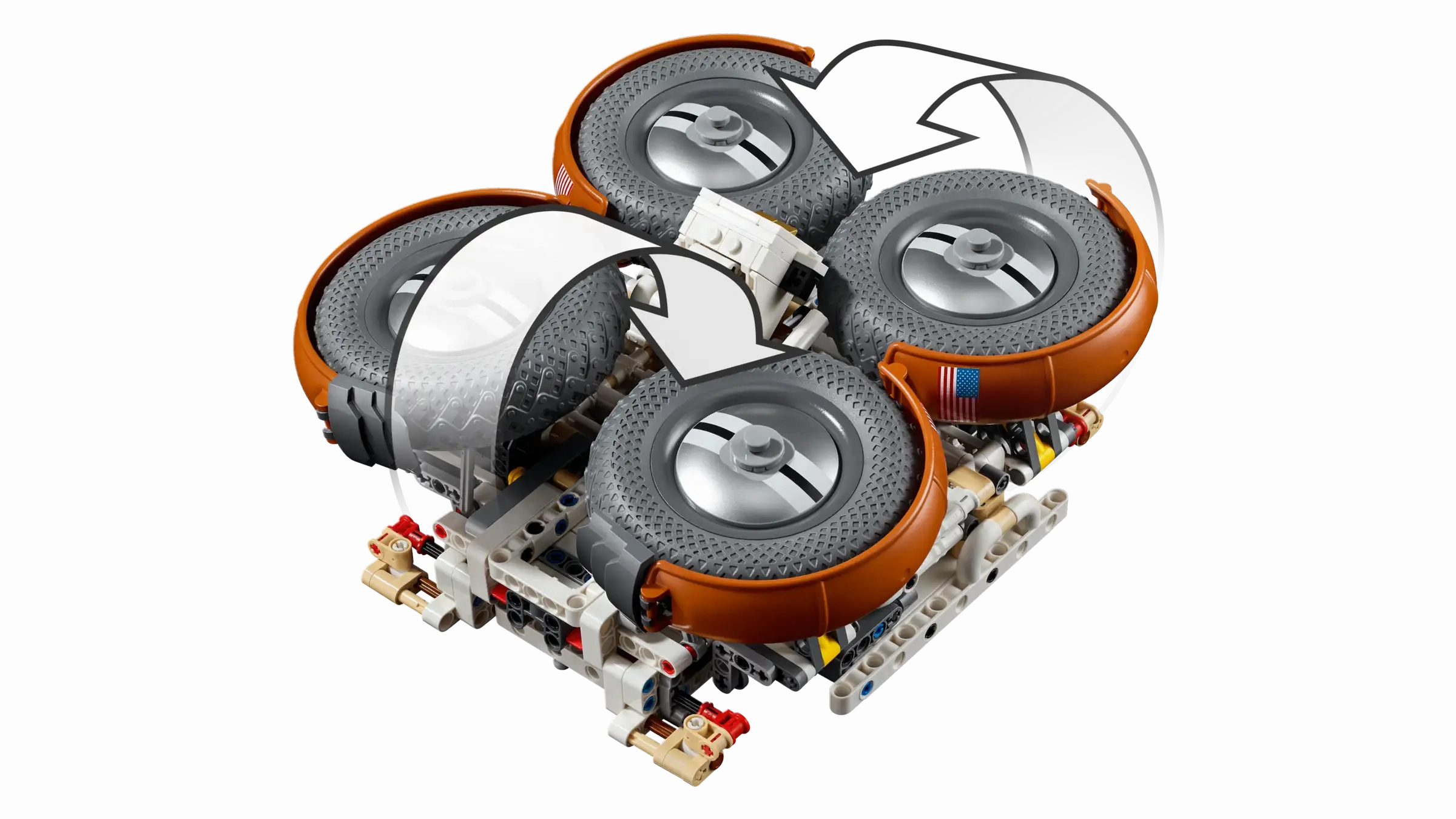 LEGO TECHNIC 42182 NASA Apollo Lunar Roving Vehicle - LRV