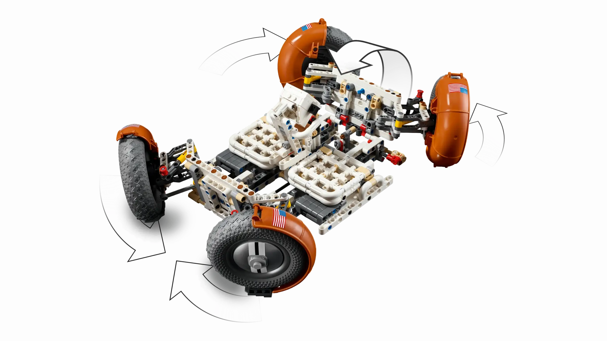 LEGO TECHNIC 42182 NASA Apollo Lunar Roving Vehicle - LRV