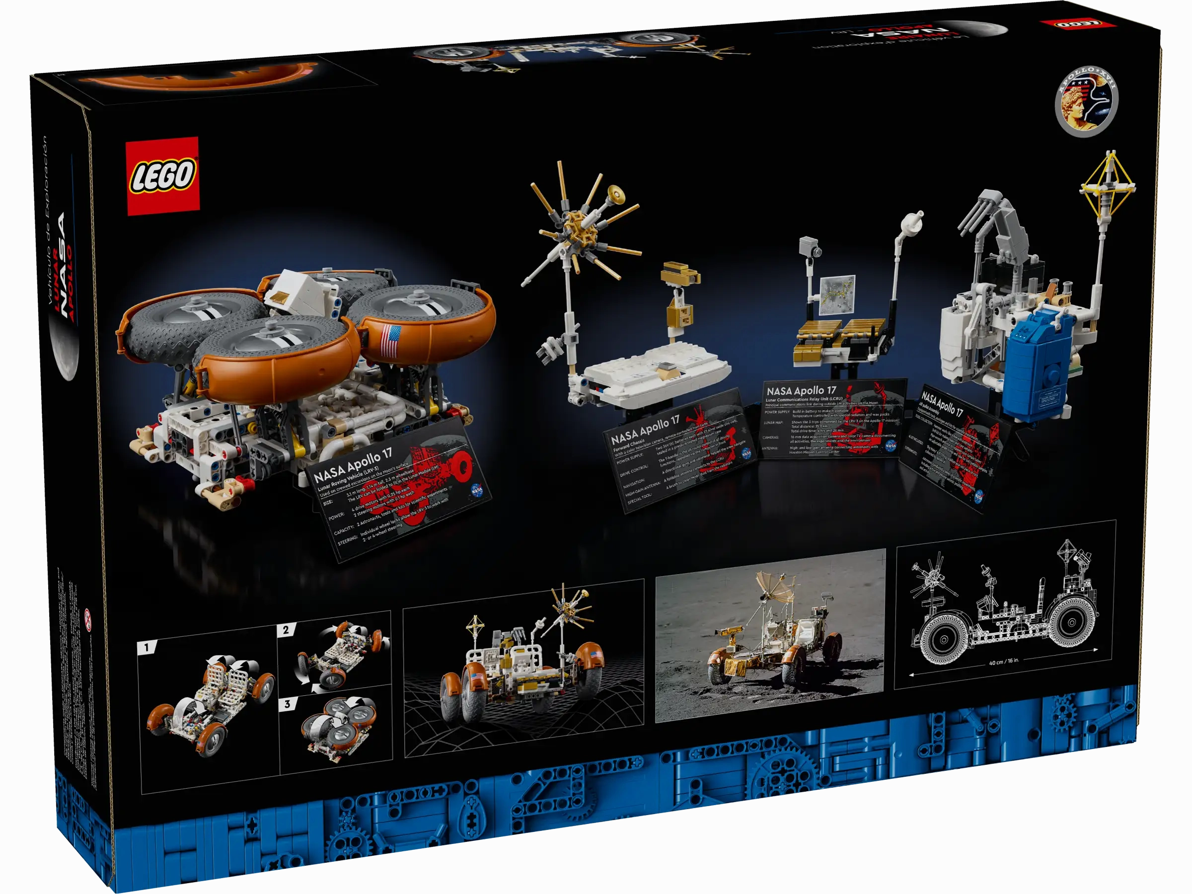 LEGO TECHNIC 42182 NASA Apollo Lunar Roving Vehicle - LRV