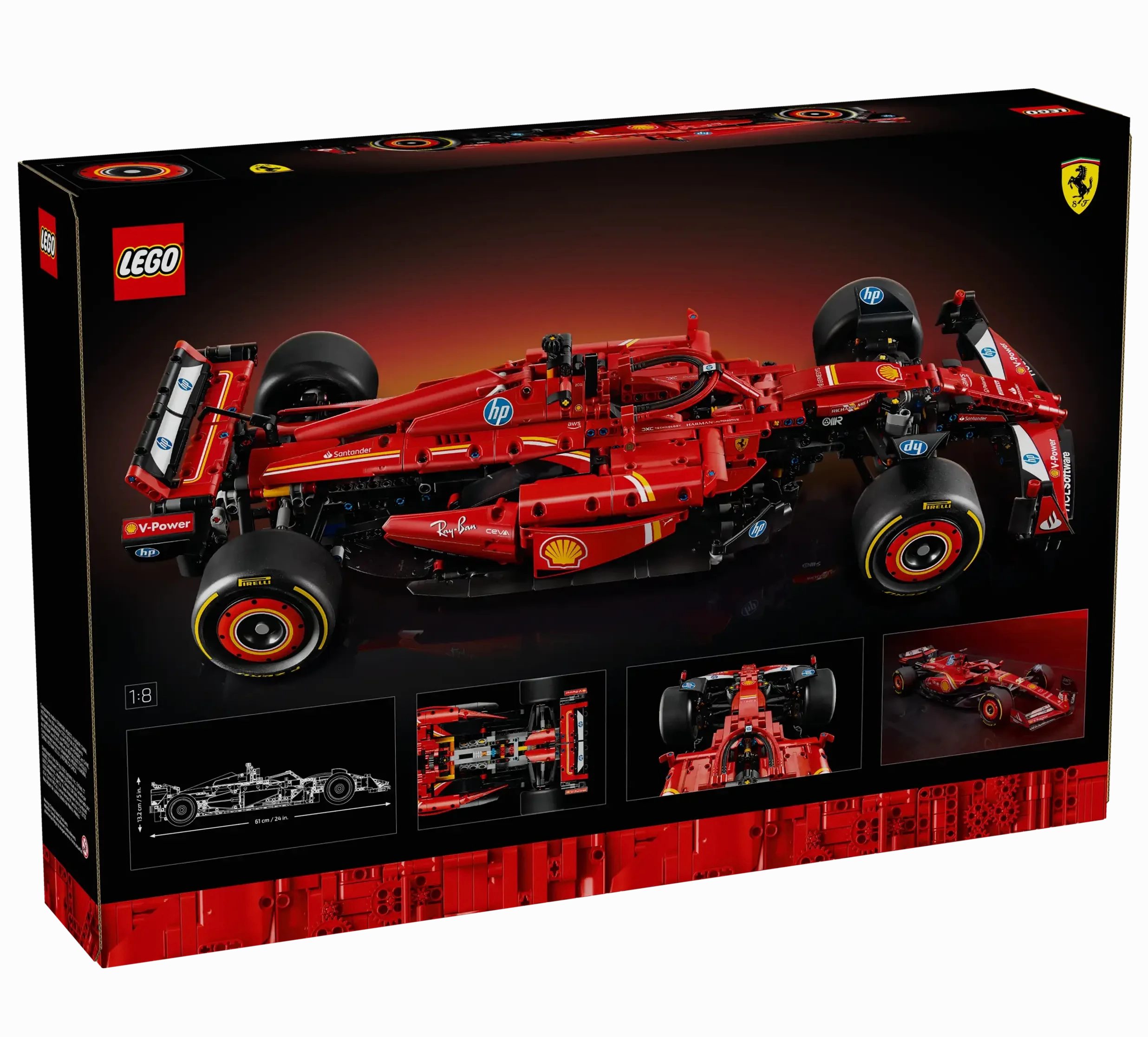 LEGO TECHNIC 42207 Ferrari SF-24 F1 Car for Adults