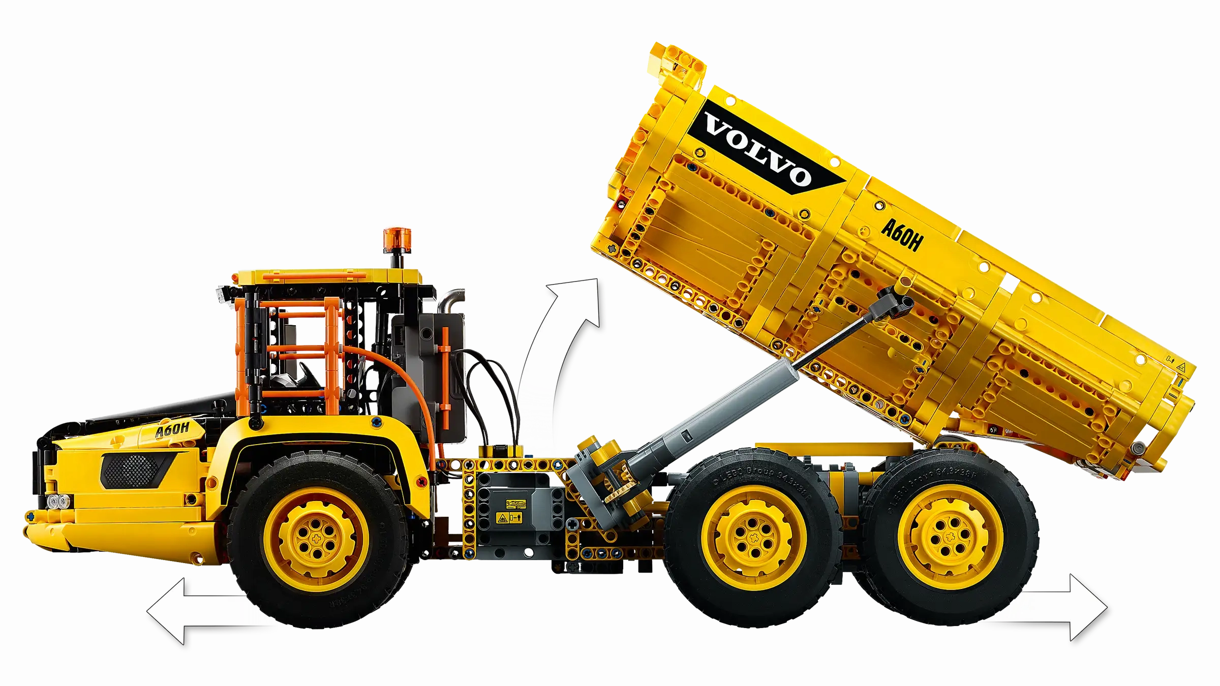 LEGO TECHNIC 6x6 Volvo Articulated Haulier 42114