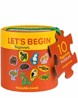 Let's Begin Puzzle 2 pc - Aussie Animals
