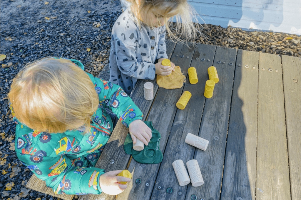 Lets Roll - Play Dough or Clay Stamps