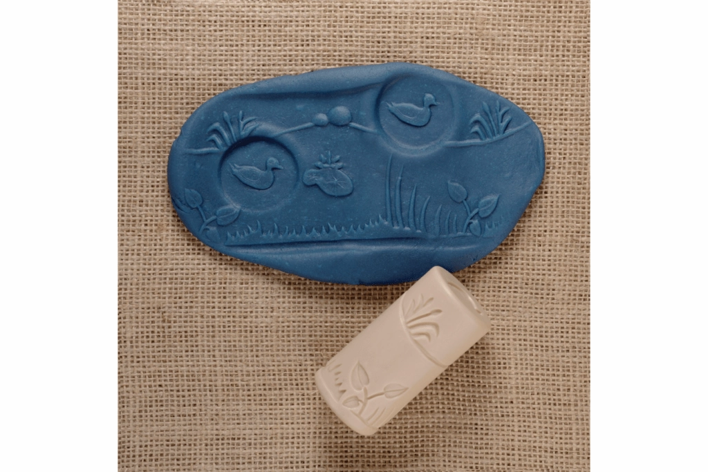 Lets Roll - Play Dough or Clay Stamps