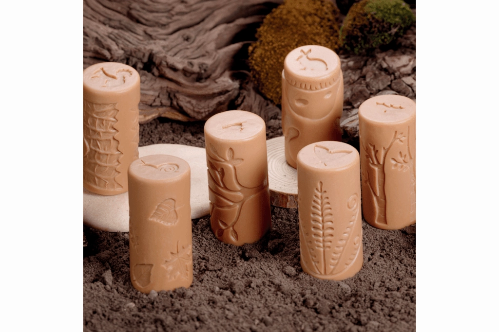 Lets Roll - Play Dough or Clay Stamps