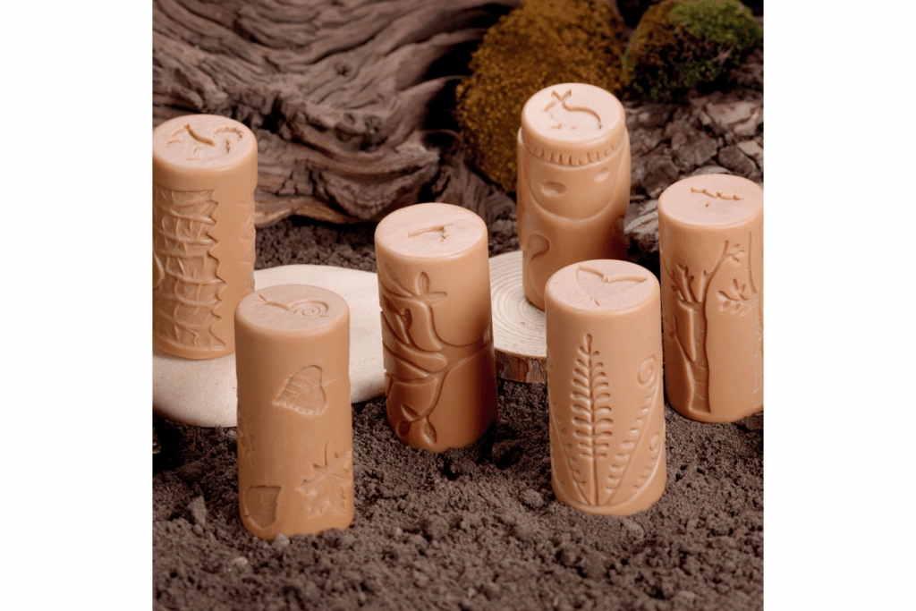 Lets Roll - Play Dough or Clay Stamps