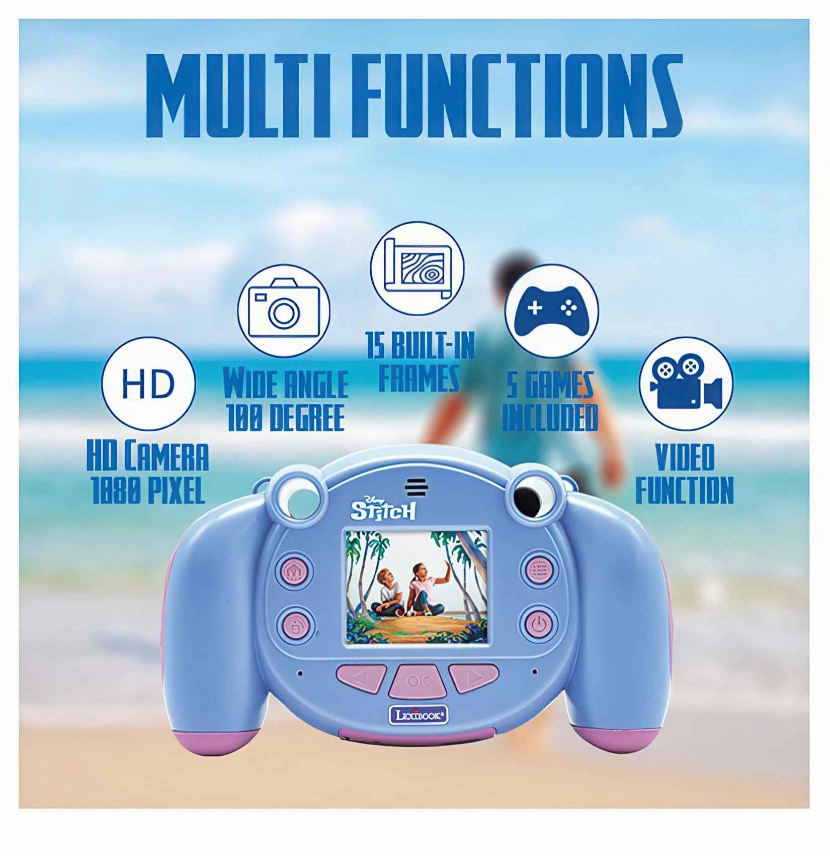 Lexibook Disney Stitch Digital Camera