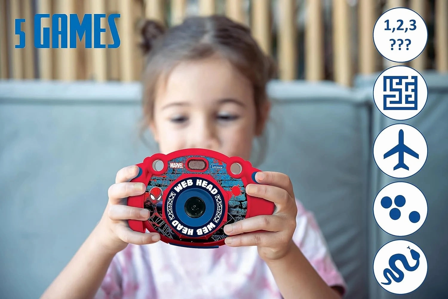 Lexibook Marvel Spiderman Digital Camera