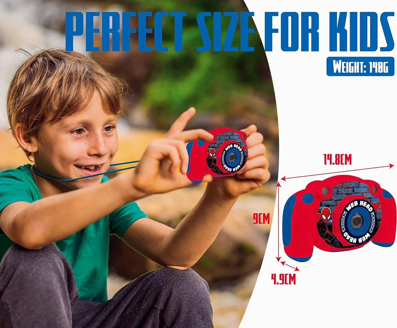 Lexibook Marvel Spiderman Digital Camera