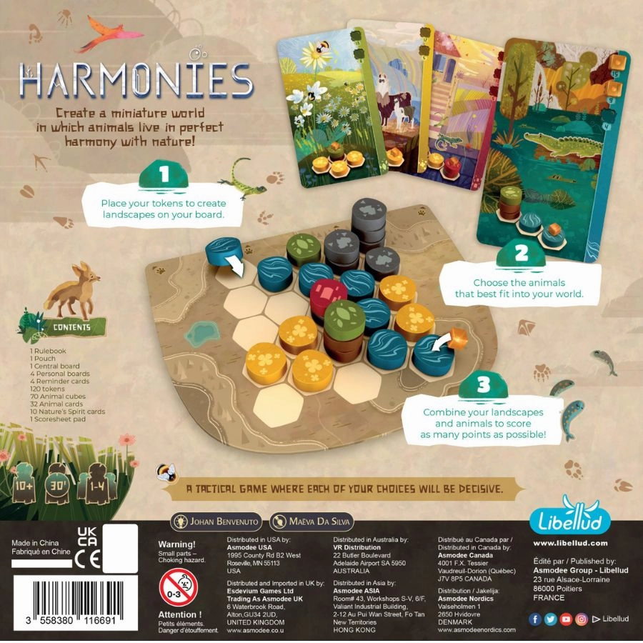 Libellud Board Games - Harmonies