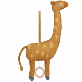 Liewood Angela Music Mobile Giraffe Mustard