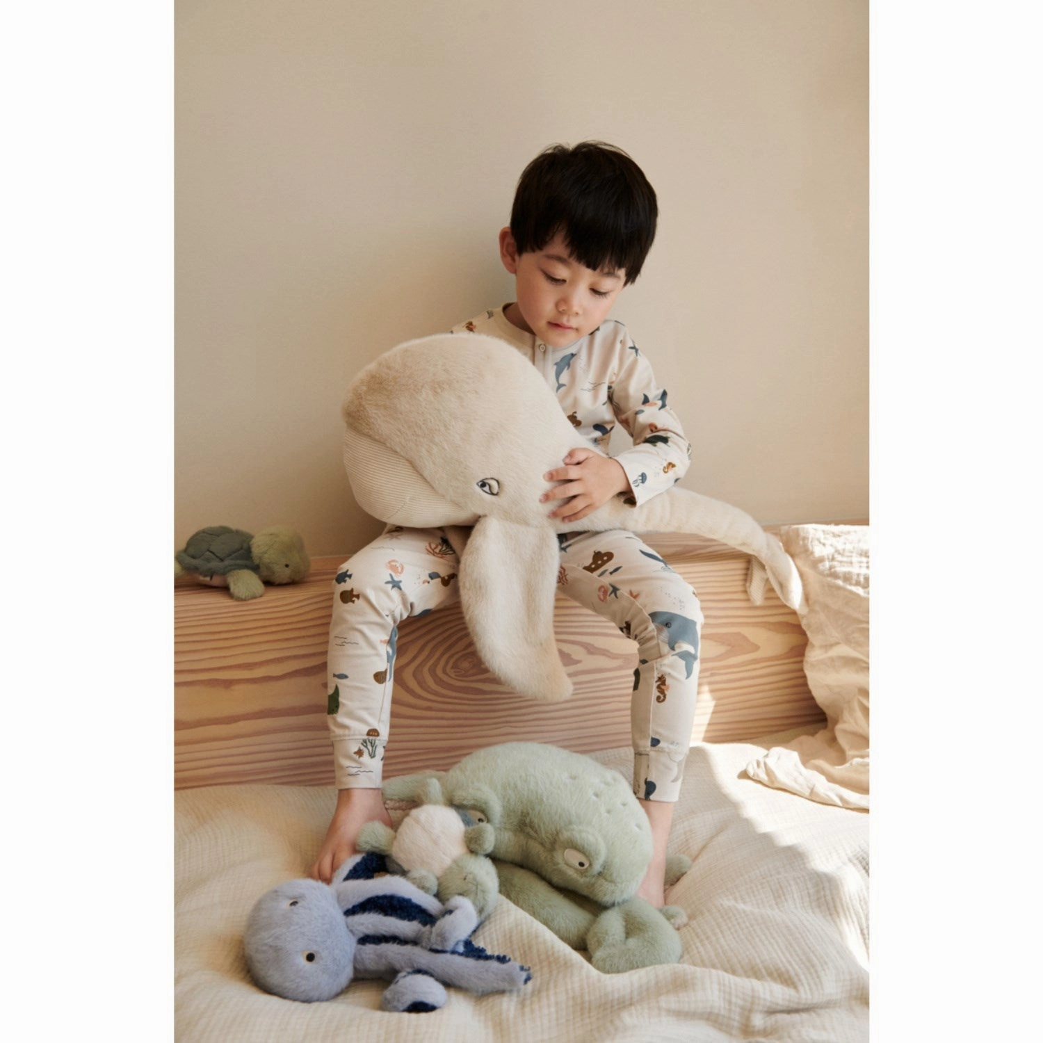 LIEWOOD Arctic Blue Binnie Octopus Teddy