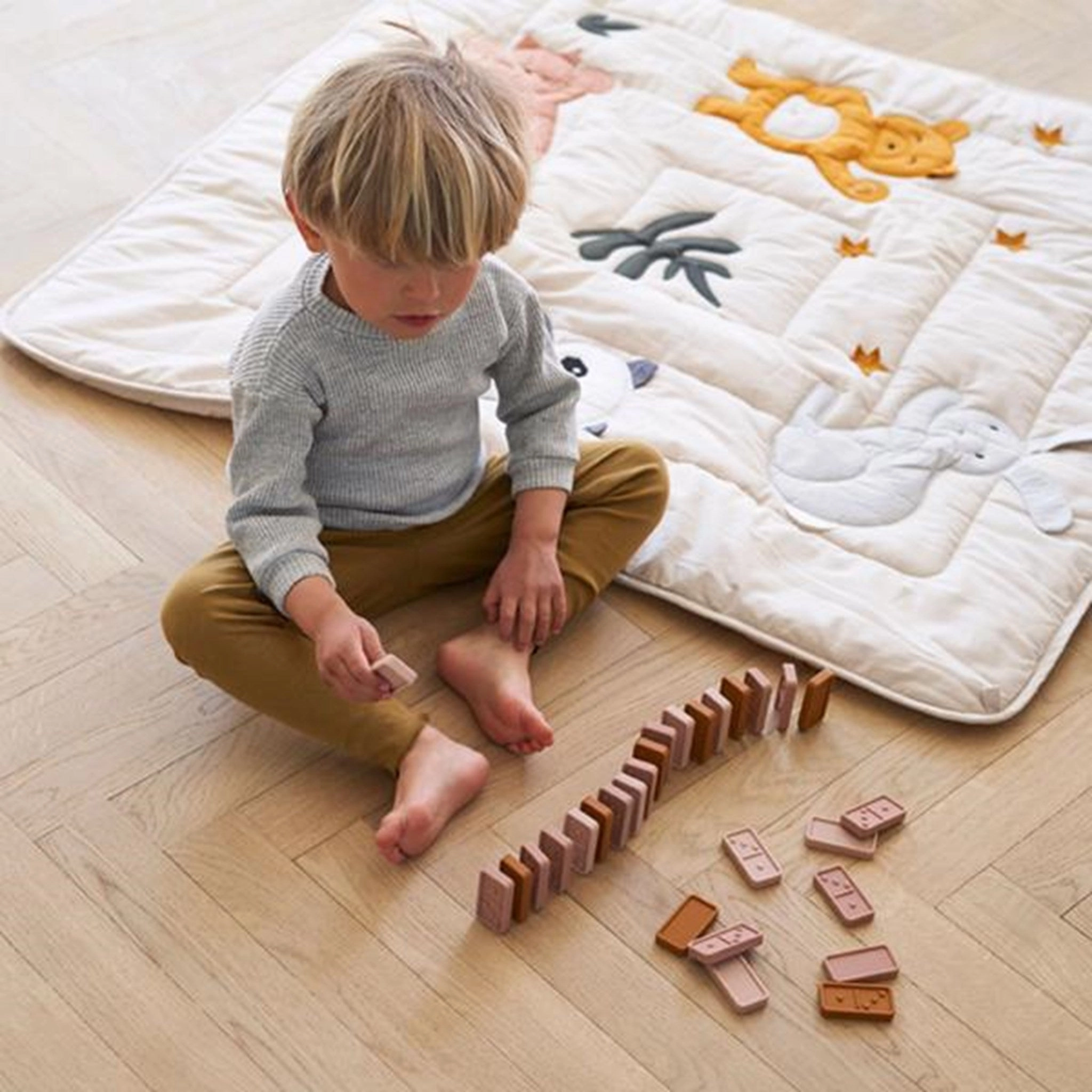 Liewood Glenn Activity Blanket Classic Sandy
