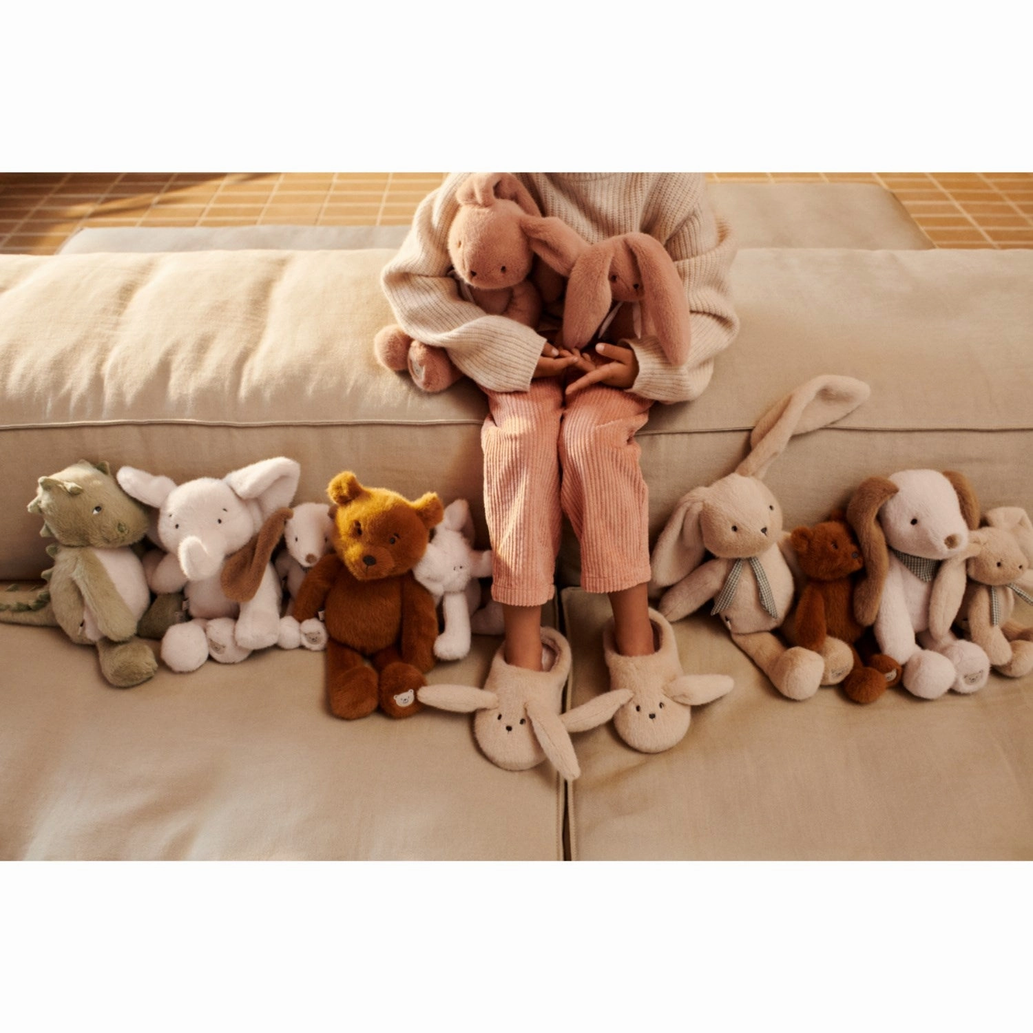 LieWood Golden Caramel Berto Bear Teddy