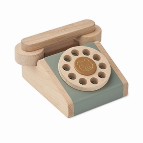 Liewood Selma Classic Phone Faune Green / Golden Caramel Mix