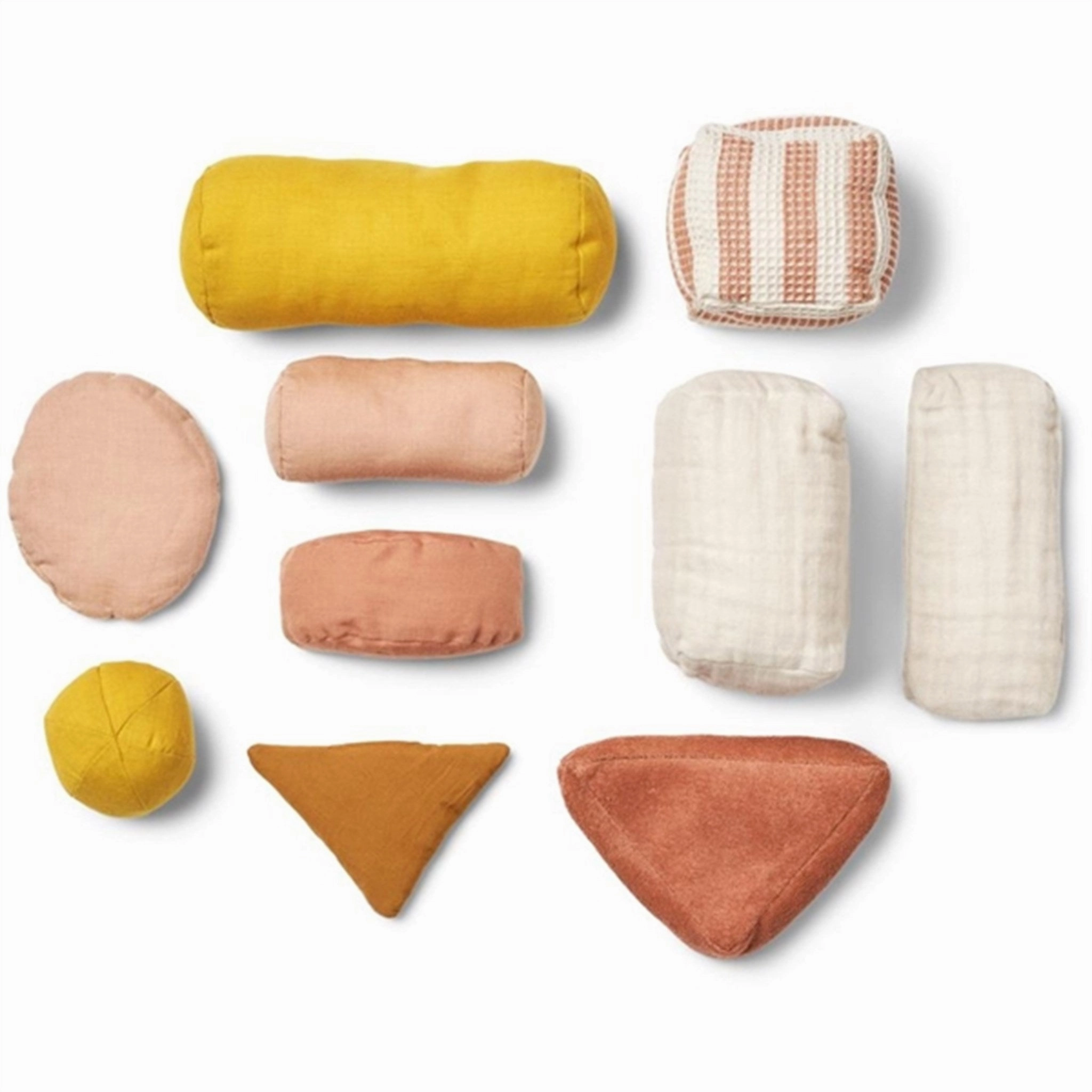 Liewood Senzo Sensorial Shapes 10-pack Rose Multi Mix
