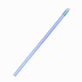 Lilac Coloured Pencil with Eraser Top
