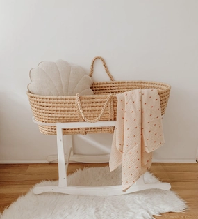 Linen "Sand Shell Pillow