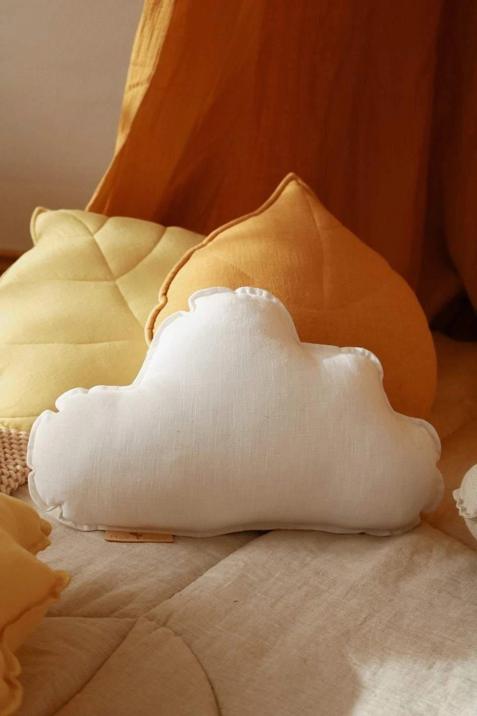 Linen Sand Cloud Pillow