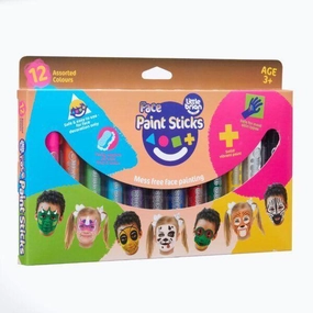 Little Brian 12 Pack Face Paint Sticks