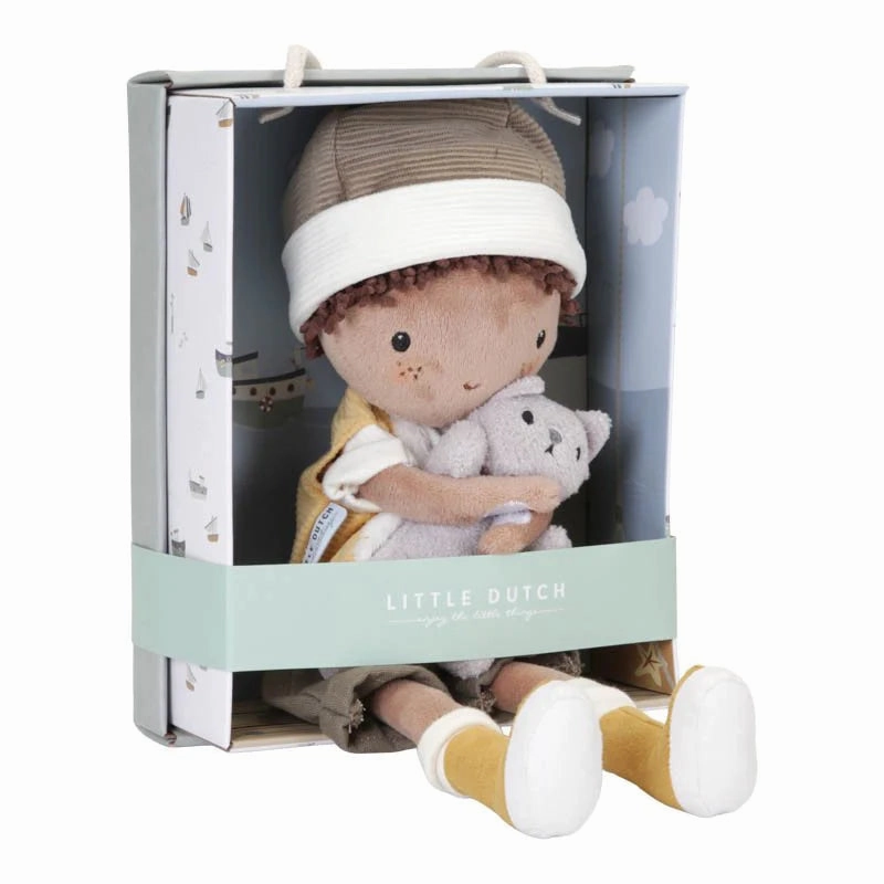 Little Dutch Cuddle Doll Jake - 35cm