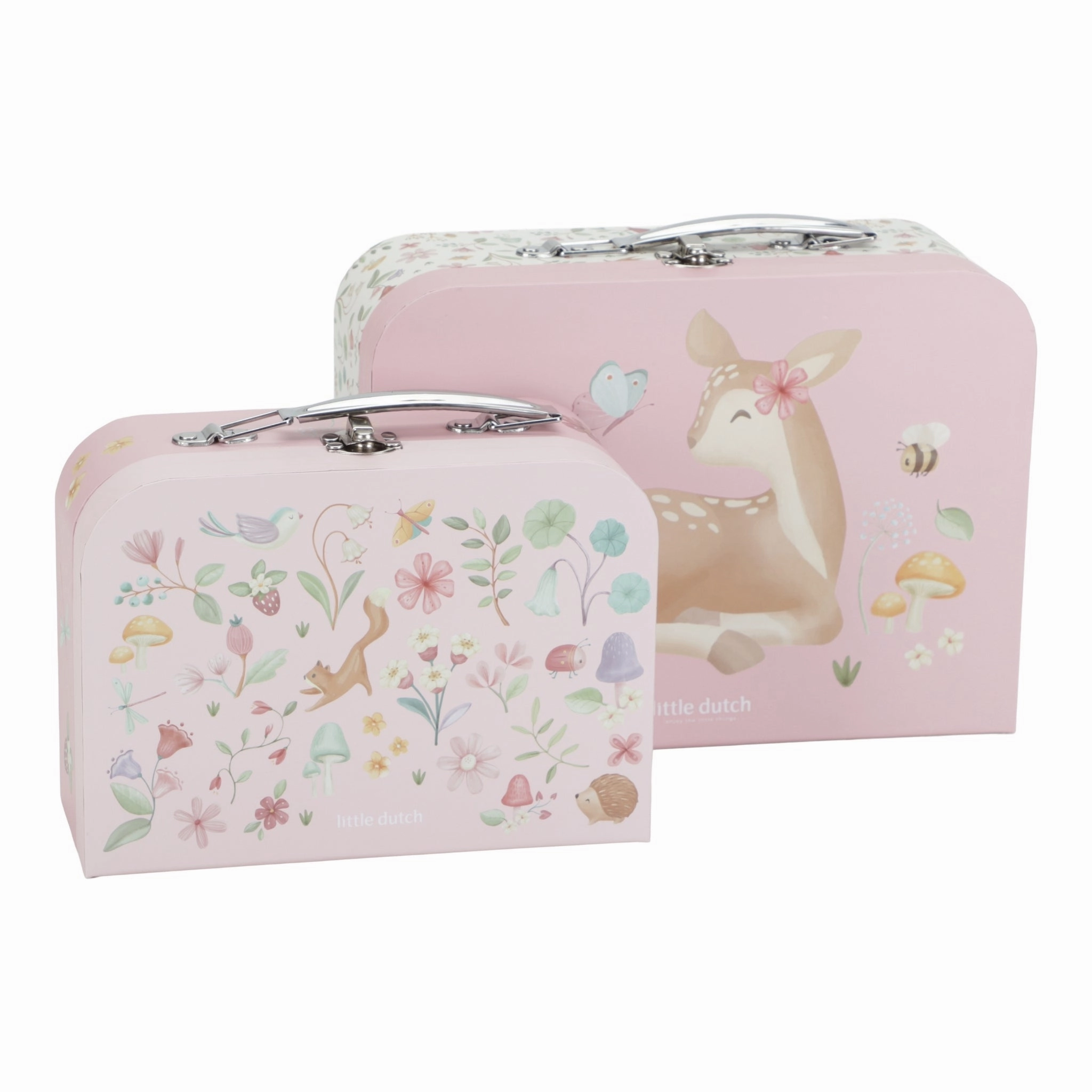 Little Dutch Pink Suitcase Set - Fairy Garden
