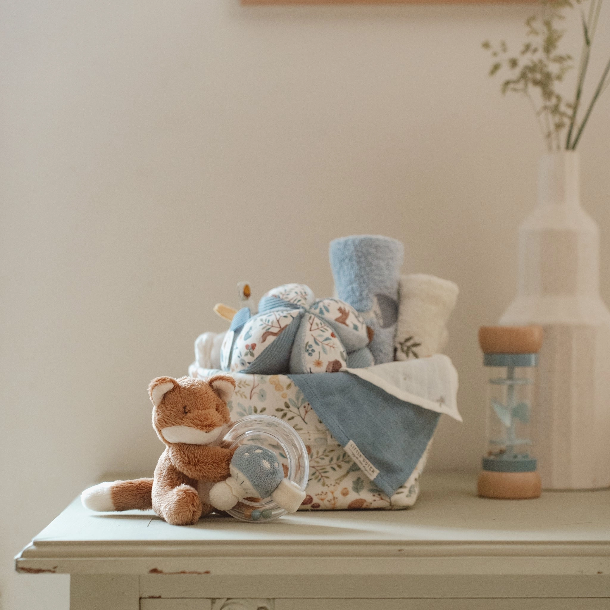 Little Dutch Ring Rattle Fox - Forest Friends