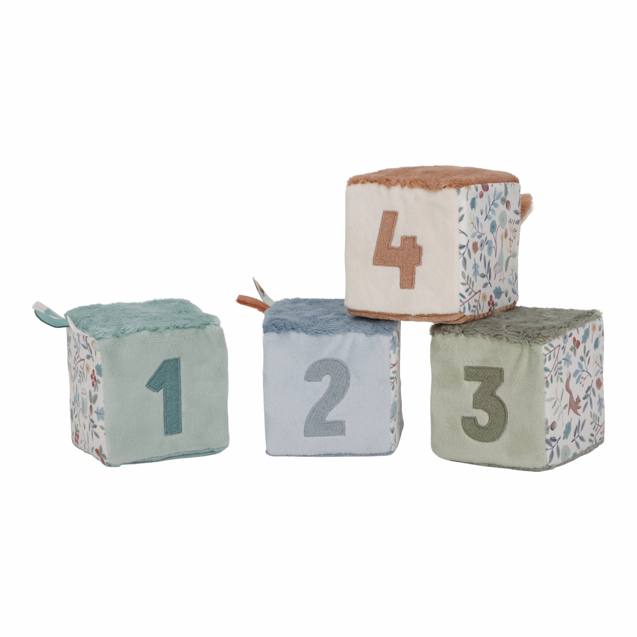 Little Dutch Soft Blocks - Forest Friends