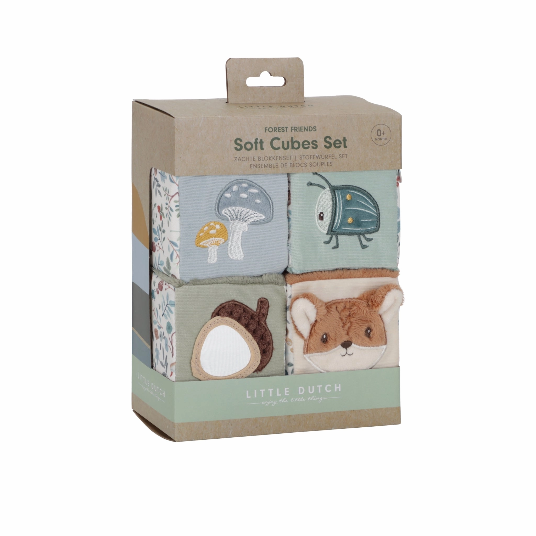 Little Dutch Soft Blocks - Forest Friends