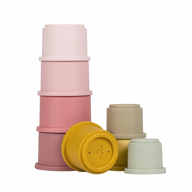 Little Dutch Stacking Cups - Pink