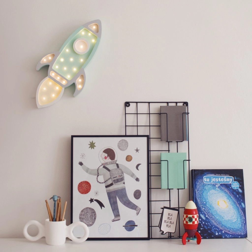 Little Lights Rocket Ship Lamp