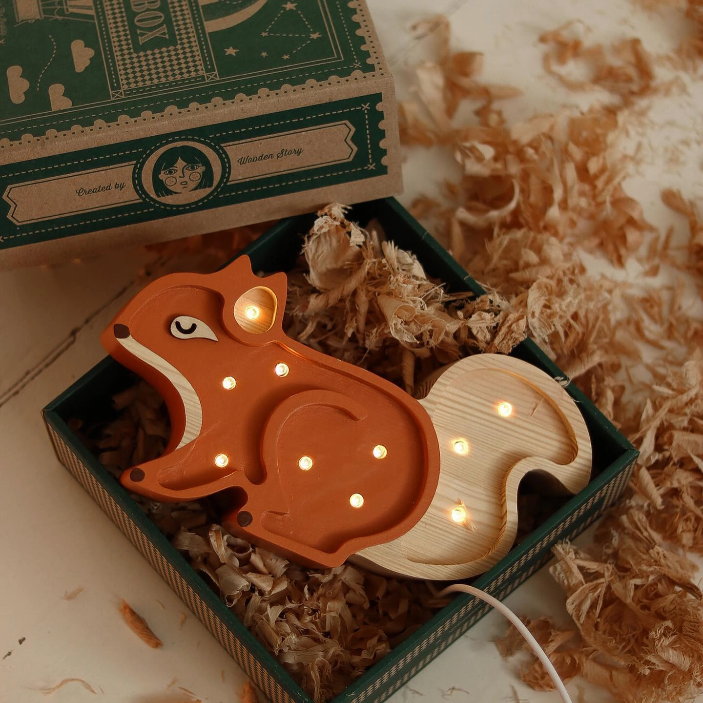 Little Lights Squirrel Lamp