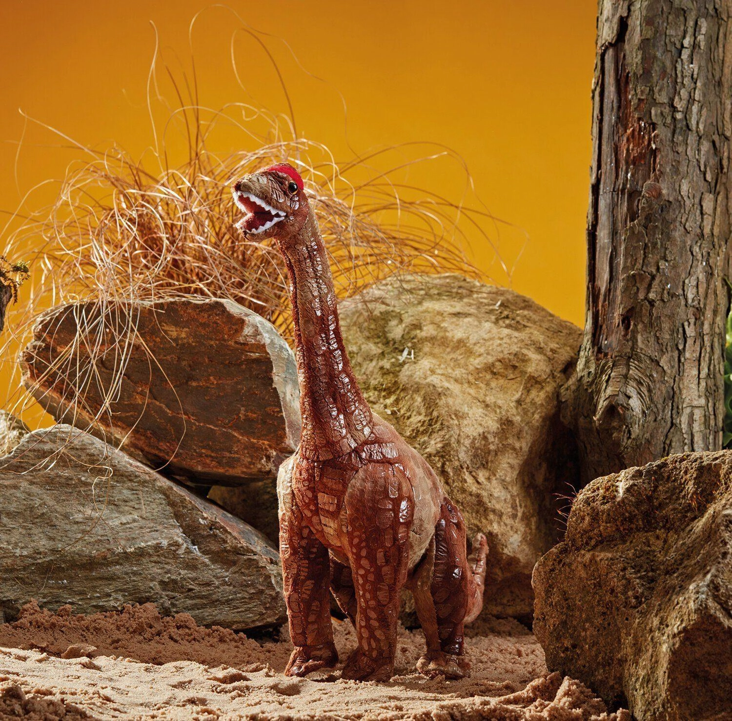 LIVING NATURE AN420 Brachiosaurus Dinosaur Soft Toy