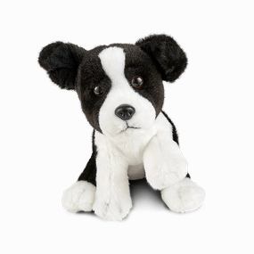 LIVING NATURE Border Collie Soft Toy 17cm