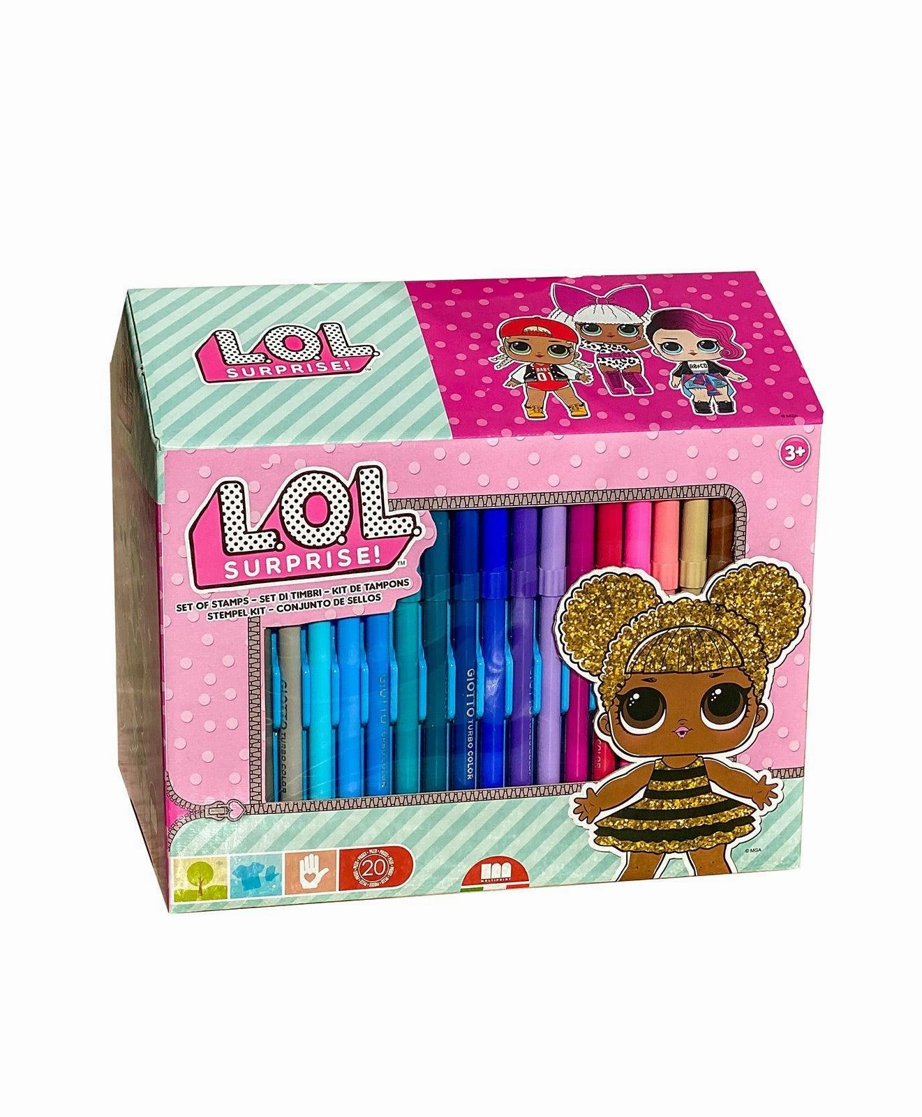 LOL Surprise! House Colouring and Stamp Set