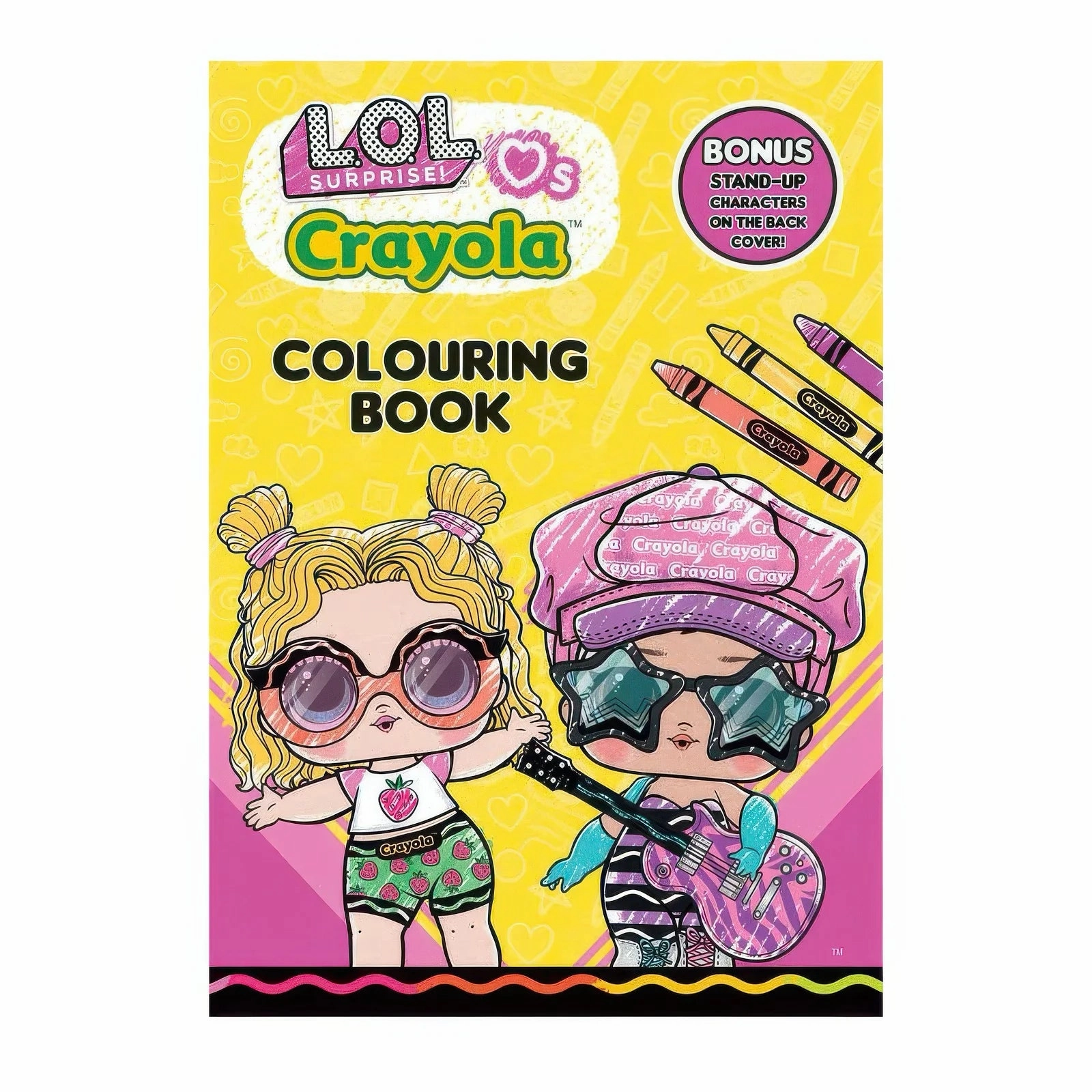 LOL Surprise X Crayola Colouring Book