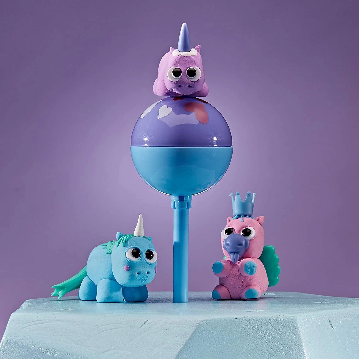 LOLLIPUTTI Modelling Putty, Unicorn, Monster or Ice cream