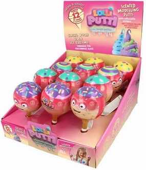LOLLIPUTTI Modelling Putty, Unicorn, Monster or Ice cream