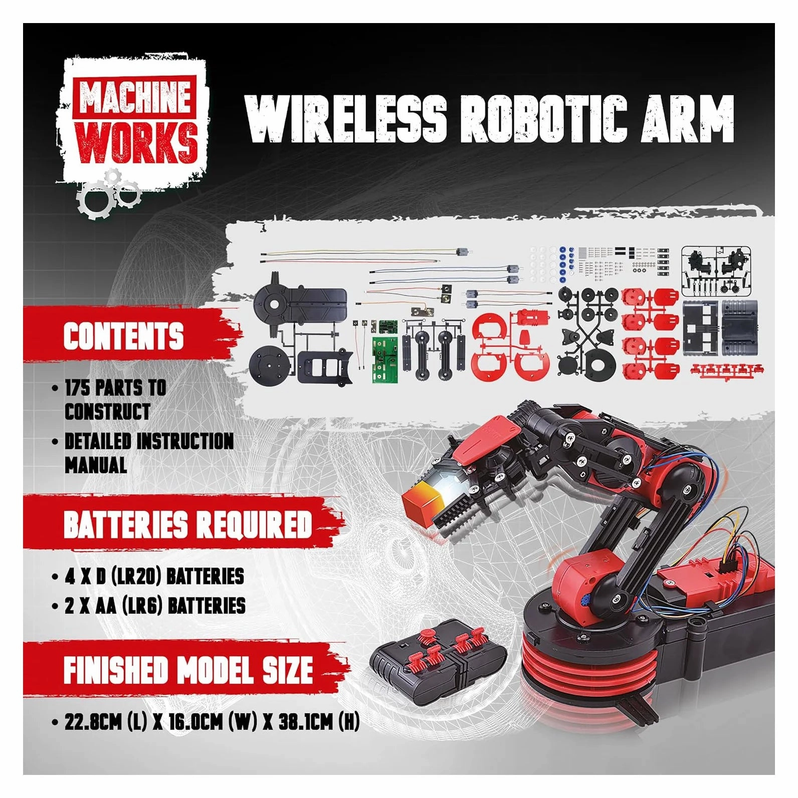 Machine Works Wireless Robotic Arm