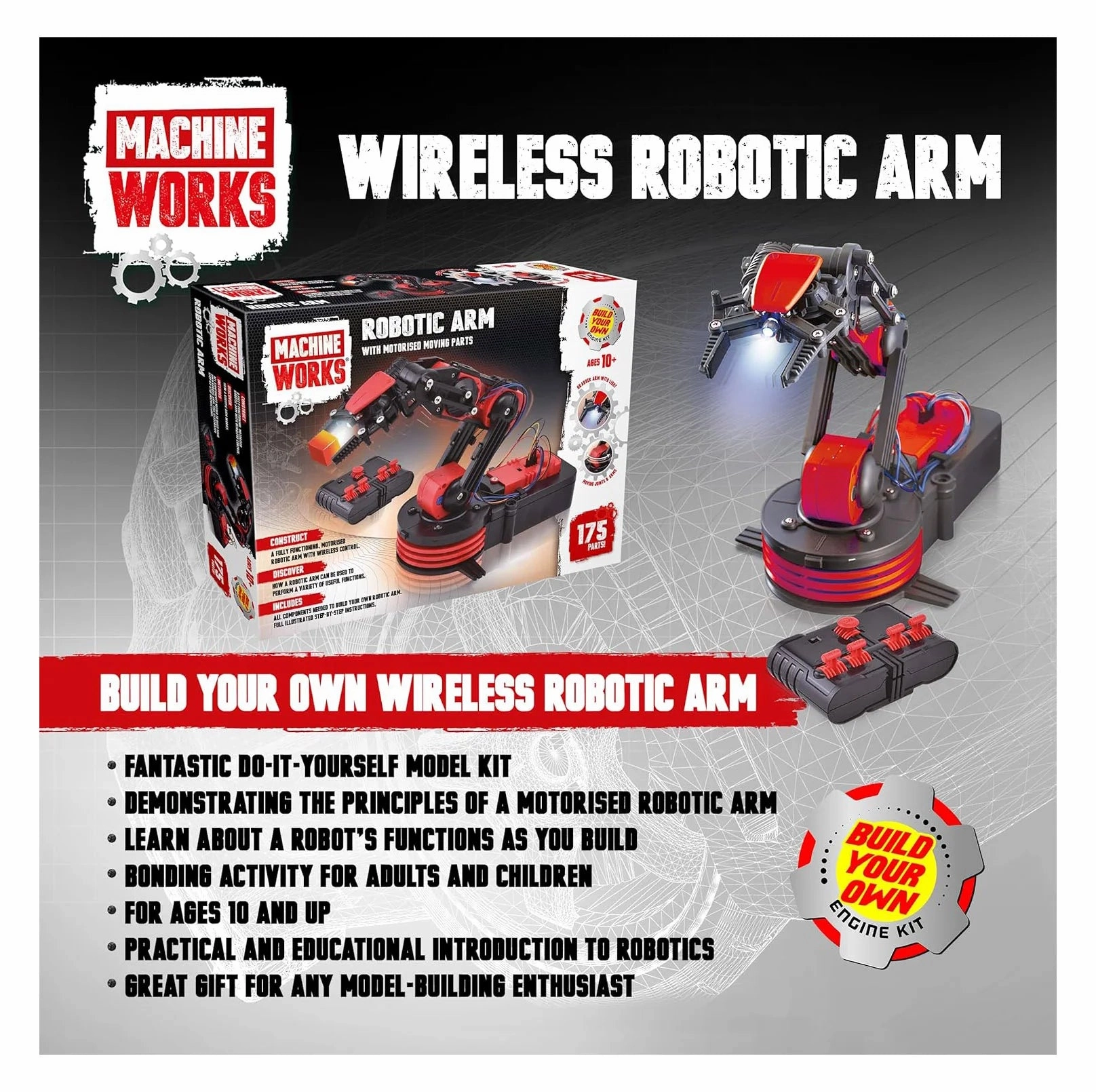 Machine Works Wireless Robotic Arm