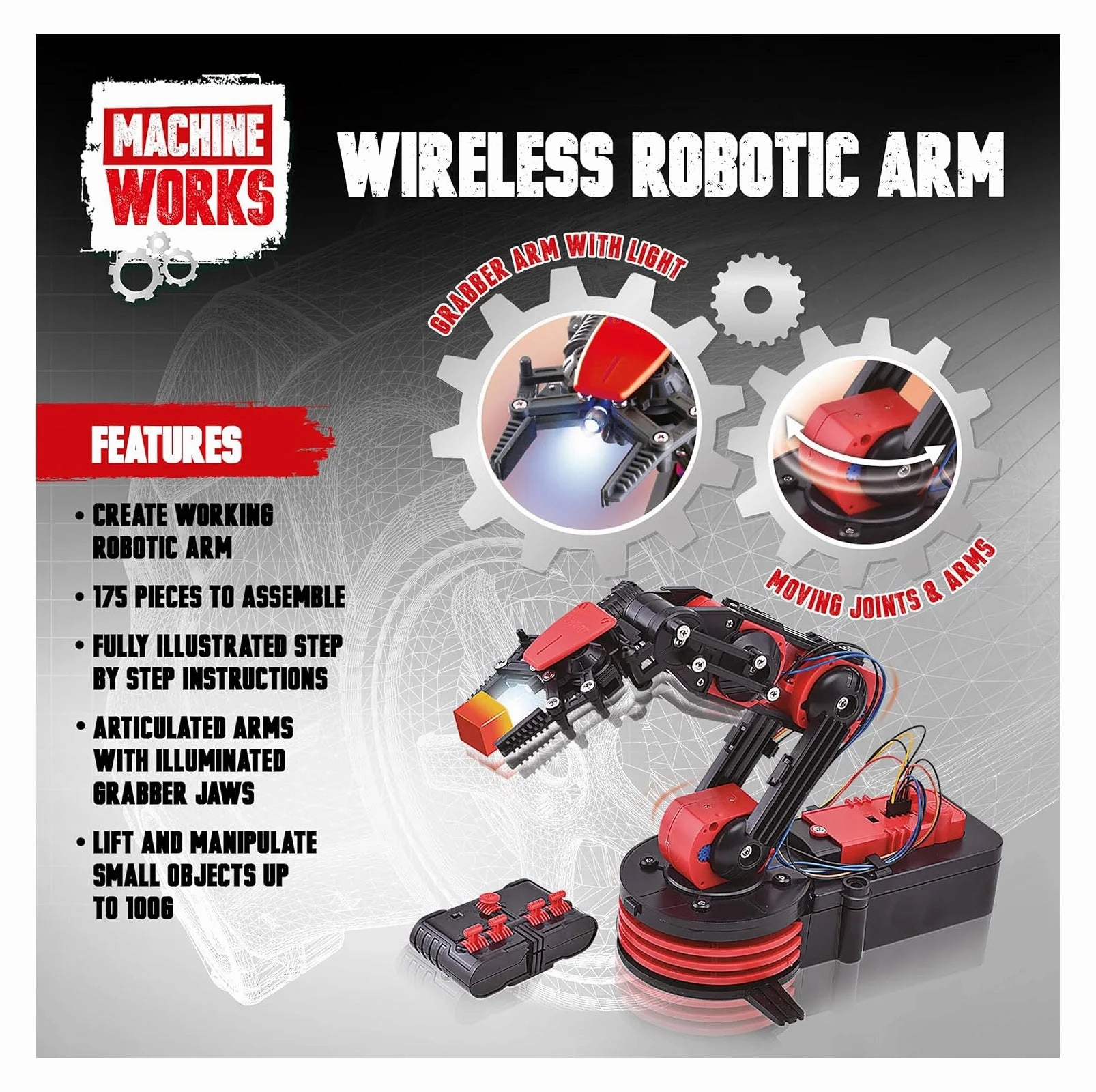 Machine Works Wireless Robotic Arm
