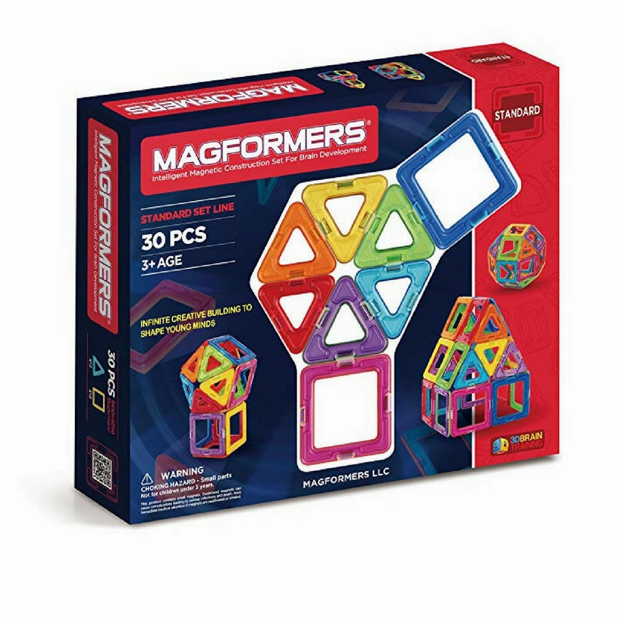 Magformers - Basic Set (30 pieces) magnetic building block