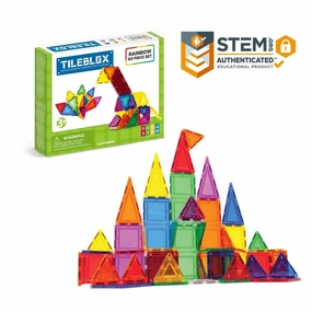 Magformers Tileblox - Rainbow 60 Piece Set