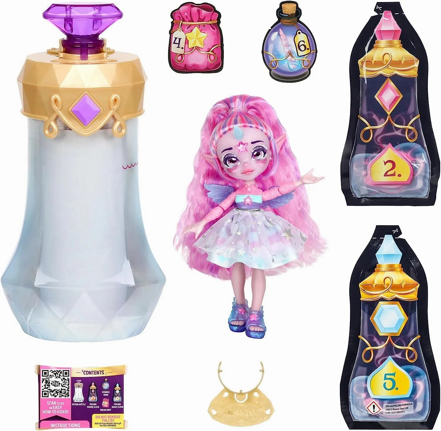 Magic Mixies Pixlings Unia Purple