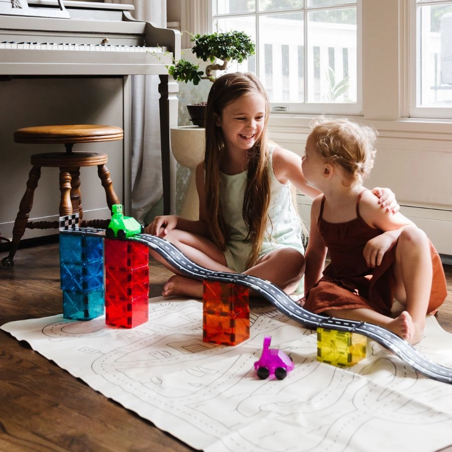 Magna-Tiles - Downhill Duo 40 Piece Set | Magna-Tiles in Motion