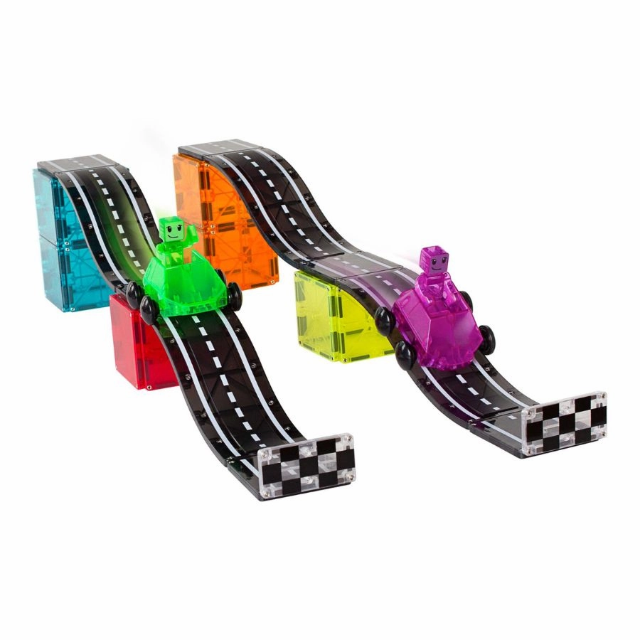 Magna-Tiles - Downhill Duo 40 Piece Set | Magna-Tiles in Motion