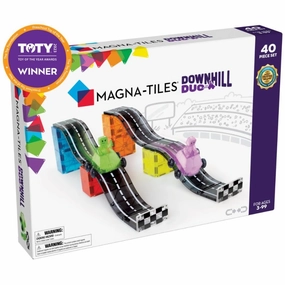 Magna-Tiles - Downhill Duo 40 Piece Set | Magna-Tiles in Motion